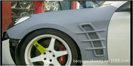 現(xiàn)代勞恩斯酷派 A款鯊魚鰭改裝風(fēng)口葉子板 定制改裝，彰顯個(gè)性風(fēng)采